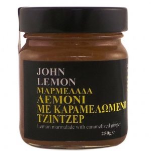 John Lemon - λεμόνι με καραμελωμένο τζίντζερ
