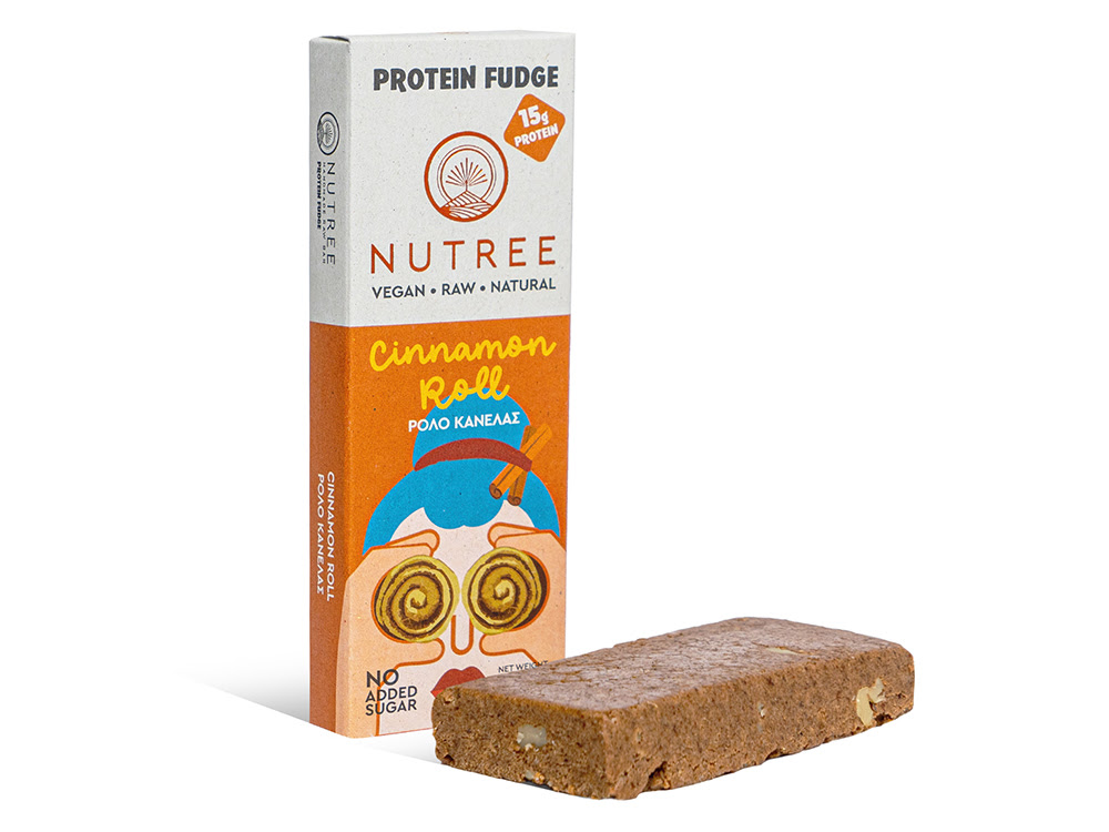 Protein fudge Cinnamon roll
