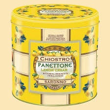 Panettone lemon cream σε μεταλλικό κουτί