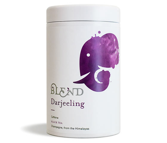 Blend tea Darjeeling tin