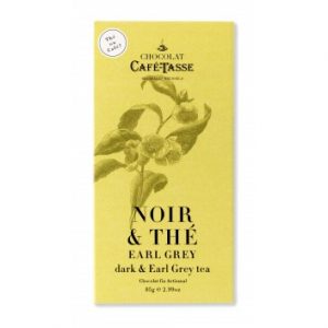 Cafe tasse  σκούρα σοκολάτα  με τσάι Earl grey 85γρ