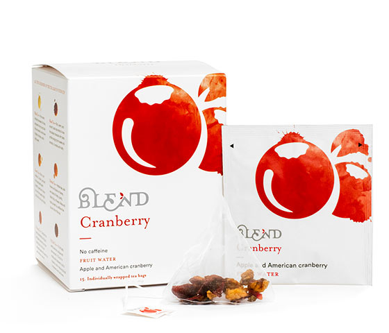 Blend tea Cranberry  πυραμίδες