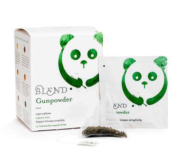 Blend tea Gunpowder πυραμίδες