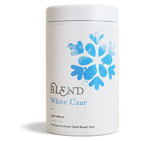 Blend tea White Czar tin σε φύλλα