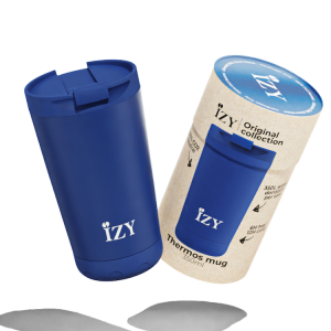 Izy thermos cup μπλε