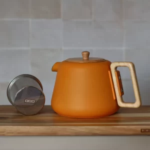 Τσαγιέρα Viggo cast iron 1000ml κίτρινη