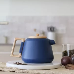 Τσαγιέρα Viggo cast iron 1000ml μπλε