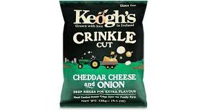 keogh's crisps cheddar & onion