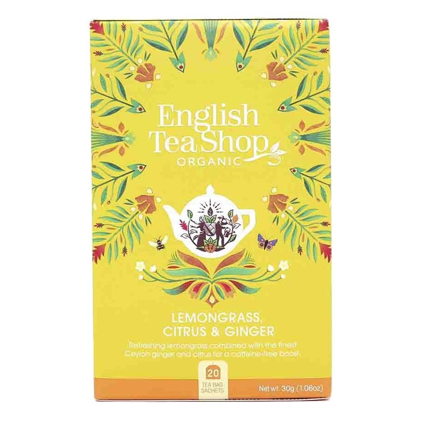 English Tea shop 20 φακελάκια Λεμόνι & τζίντζερ