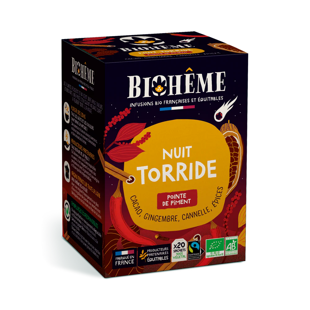 infusion choco Nuit torride